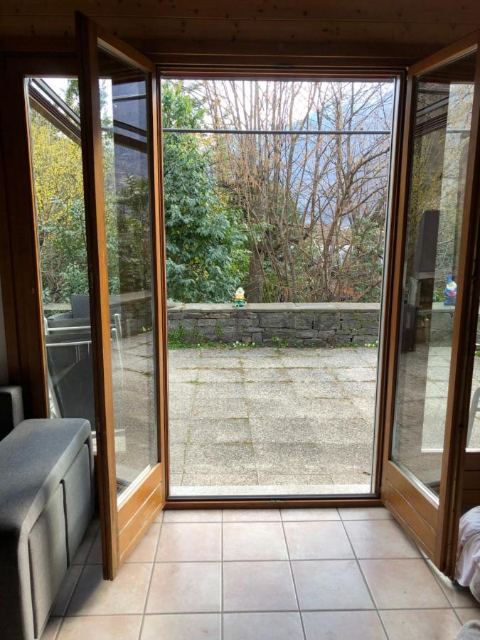 Gemuetliche Ferienwohnung Mit Garten Biasca Exterior foto